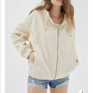Urban Outfitters BDG Ada Corduroy Hooded Bomber Jacket